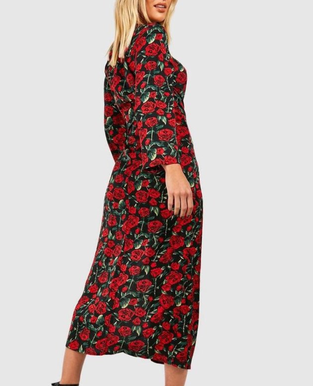 Styli Floral Printed Maxi
