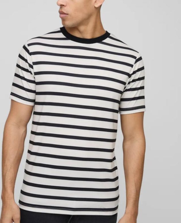 Striped Slim Fit T-Shirt